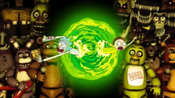 FNAF se cuela en los nuevos episodios de Rick & Morty