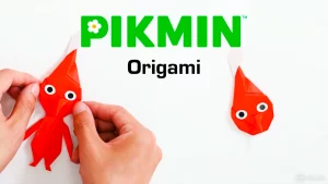 Tutorial Pikmin Origami