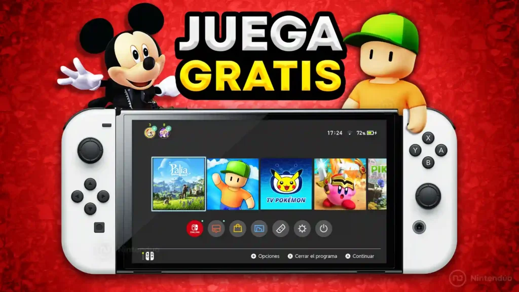 Los 55 mejores juegos gratis para Nintendo Switch (2026)