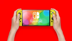 Nintendo Switch 2 Fondo Rojo