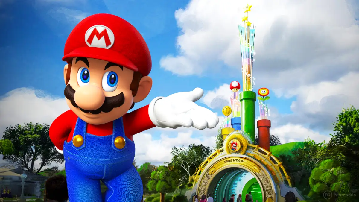 Las primeras imágenes del nuevo parque temático de Nintendo te van a enamorar