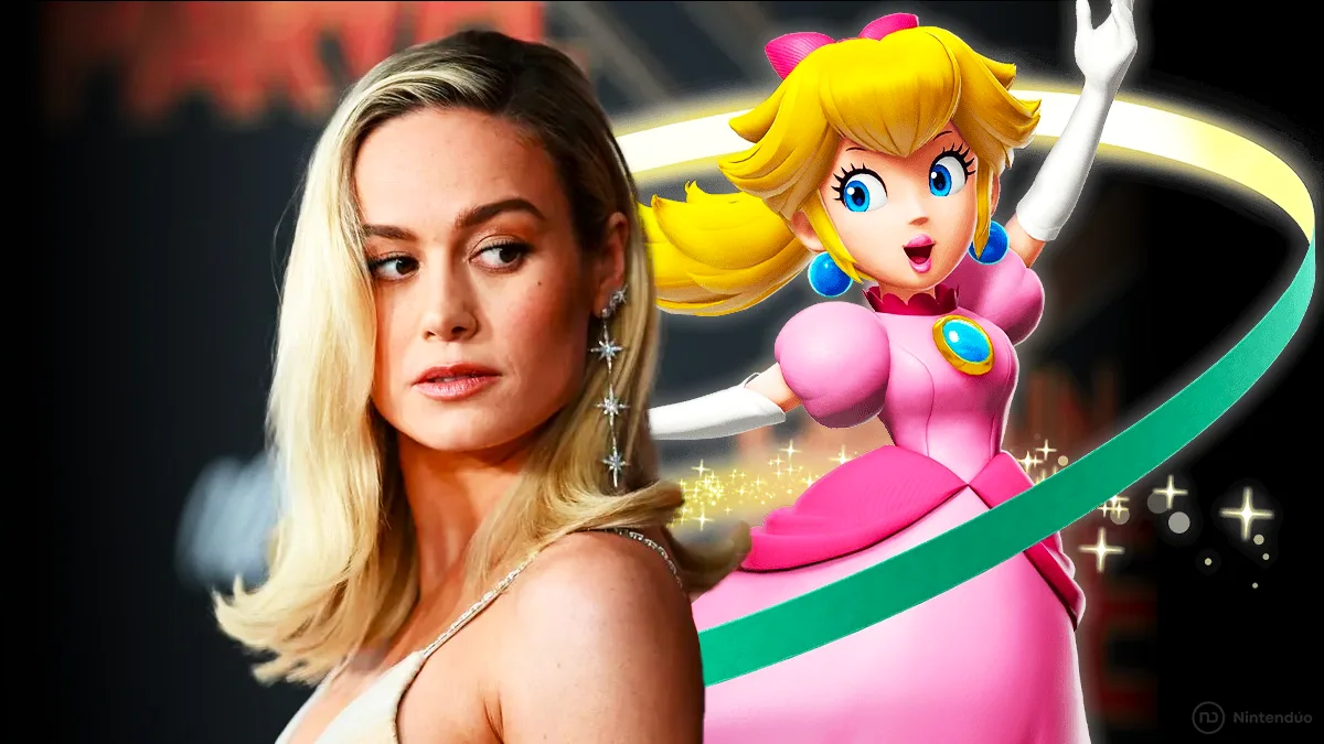 Brie Larson Nintendo Princesa Peach