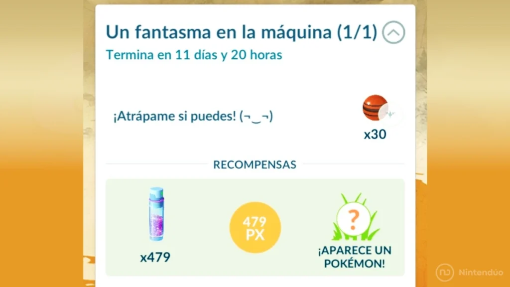 Investigacion Temporal Rotom Pokemon GO