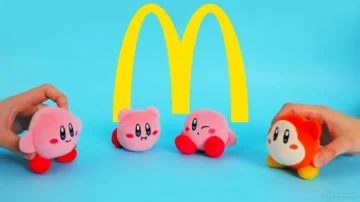 El Menú de Kirby llega a McDonald’s con 8 juguetes sorpresa