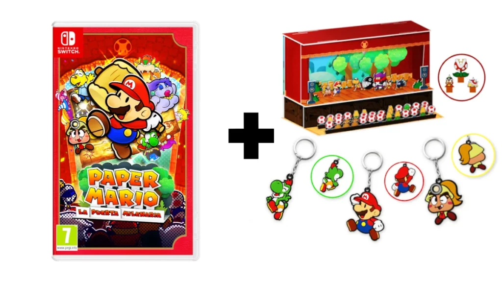 Edicion Limitada Paper Mario Puerta Milenaria Switch