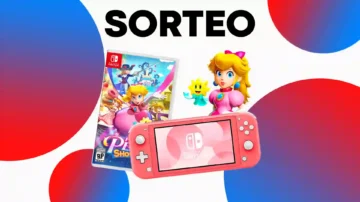 Sorteo de una Nintendo Switch Lite con el juego Princess Peach: Showtime!