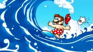 Super Mario Bros Wonder Surf