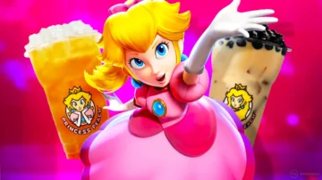 Nintendo lanza el té de burbujas de la Princesa Peach