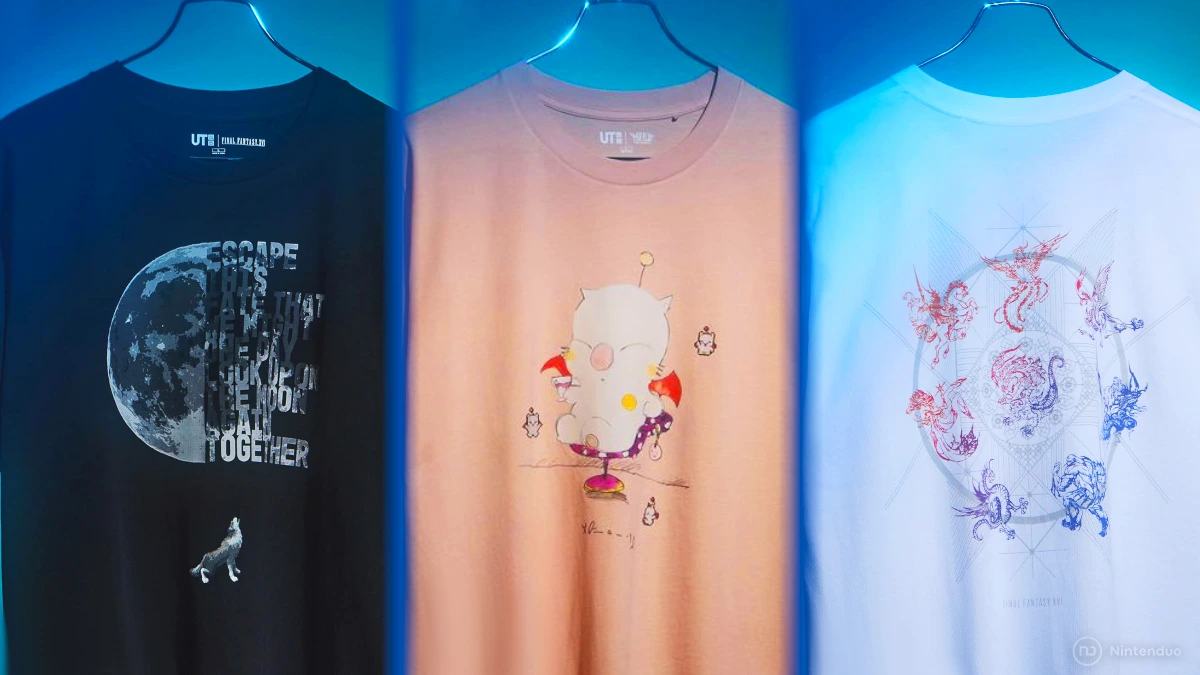 La nueva colección de camisetas Final Fantasy de UNIQLO llega a España: fecha y precios