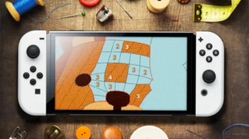 El nuevo juego exclusivo de Nintendo Switch es un relajante puzle de costura infinito