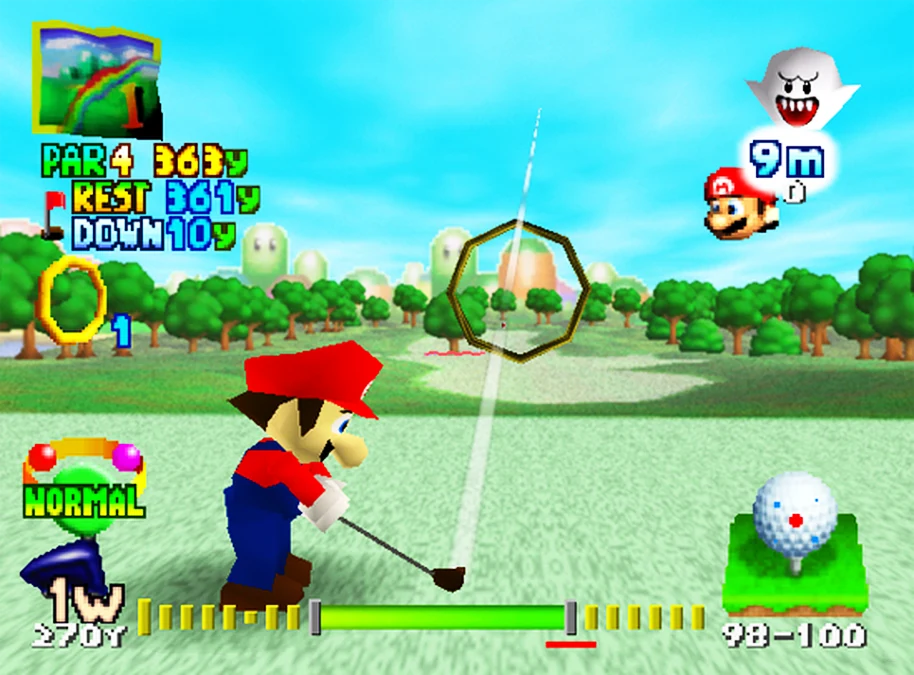 Mario Golf 64 Gratis Nintendo Switch Online + Paquete de Expansión