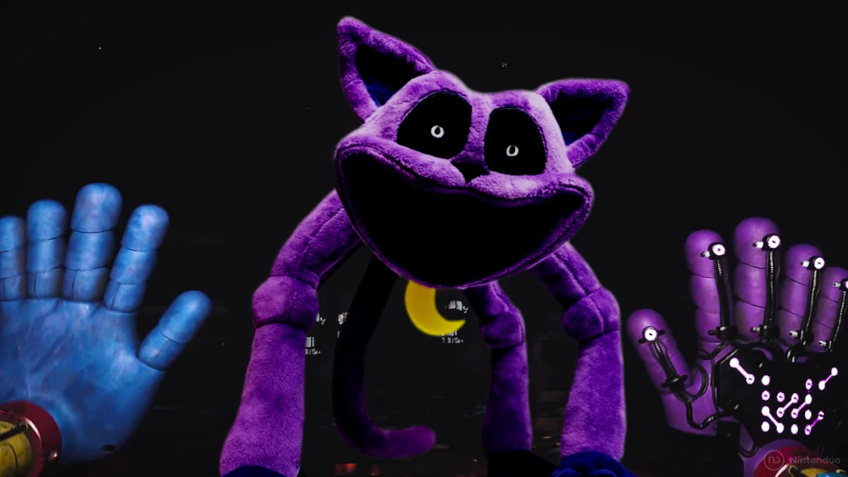 Ya puedes reservar el peluche oficial de CatNap de Poppy Playtime Chapter 3