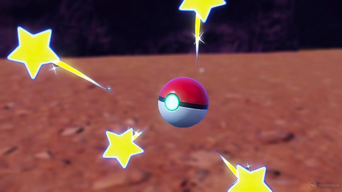 Poke Ball Captura Pokemon Escarlata Purpura Shiny