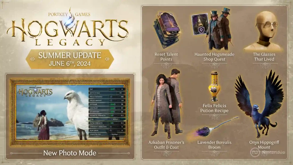 DLC gratis Hogwarts Legacy