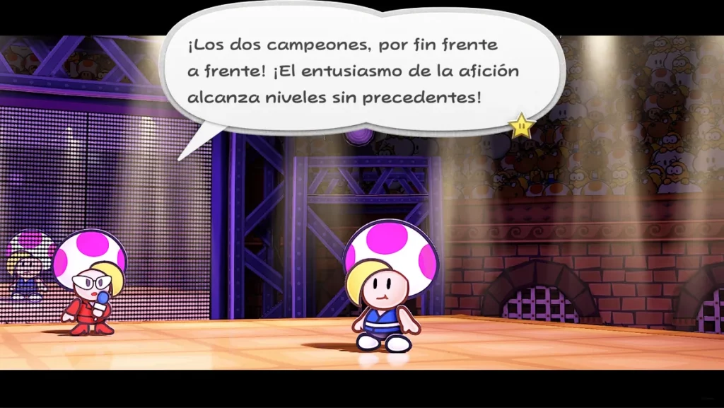 T. Rex Jefe Secreto Paper Mario Puerta Milenaria Nintendo Switch