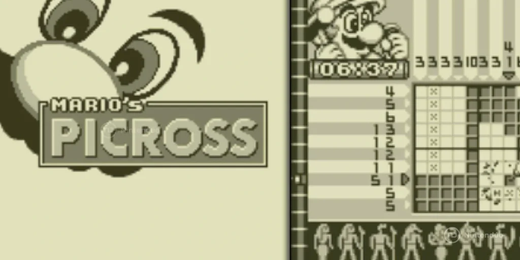 Mario's Picross Game Boy