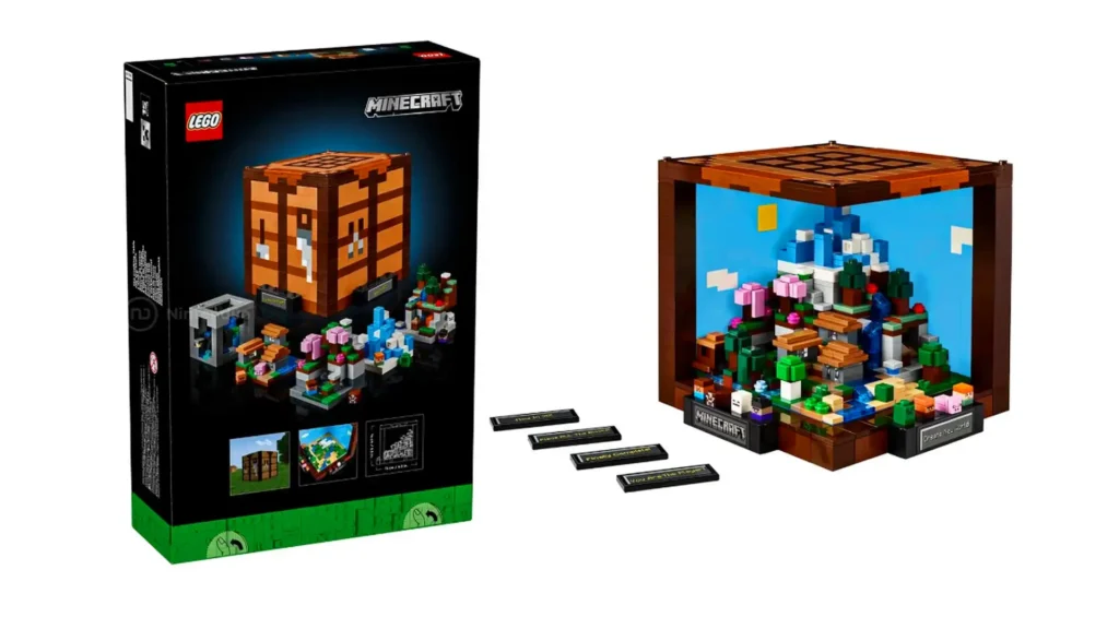 Set LEGO Minecraft Mesa de Trabajo