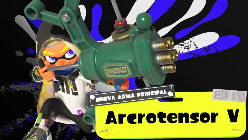 Arcrotensor Splatoon 3