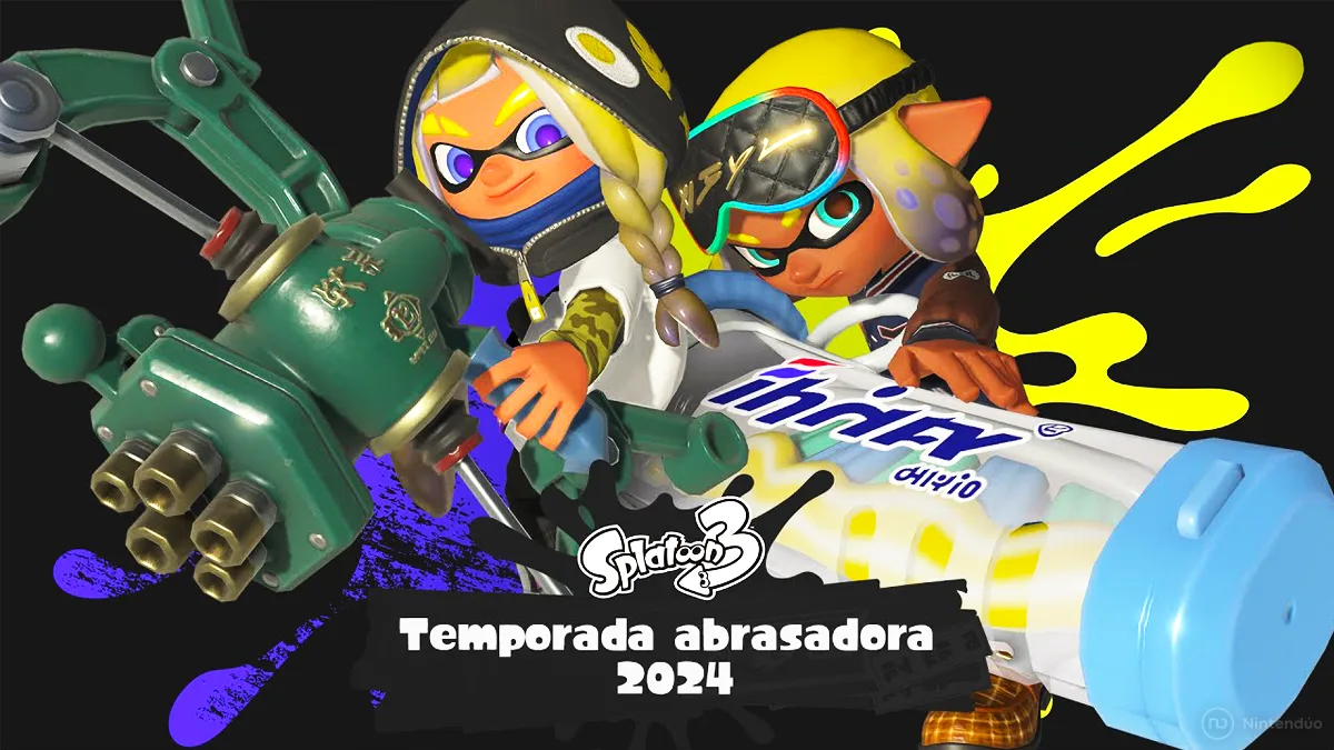 Splatoon 3 encara su recta final con la nueva Temporada Abrasadora