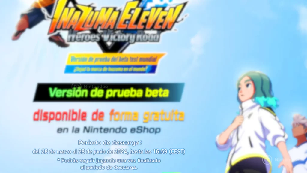 Fecha Hora final beta inazuma eleven victory road