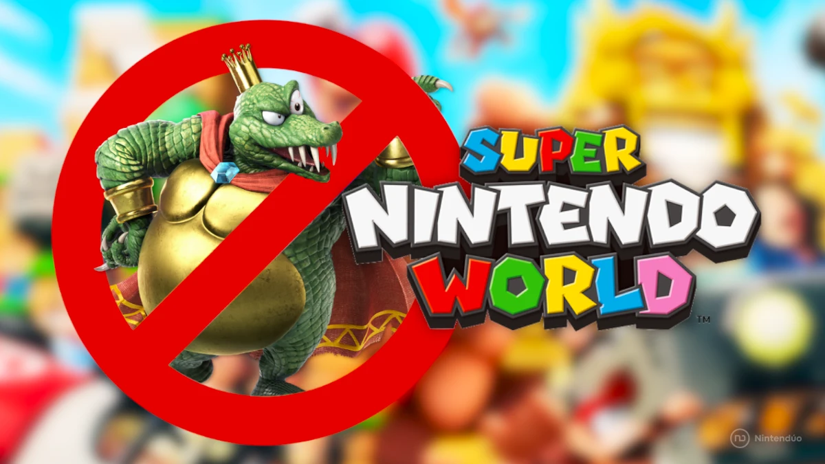 Prohibicion Super Nintendo World Donkey Kong Destacada