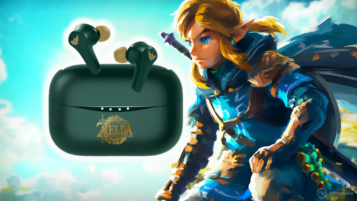 Estos auriculares inalámbricos de Zelda arrasan en la tienda oficial de Nintendo: ¡Solo 39,99 €!