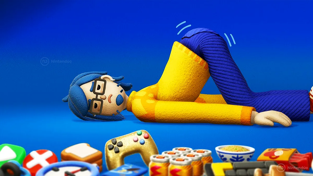 Exhausted Man Nintendo Switch