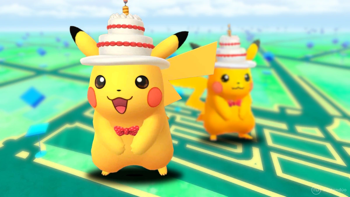 Hora Destacada Pokemon GO Pikachu Tarta Shiny