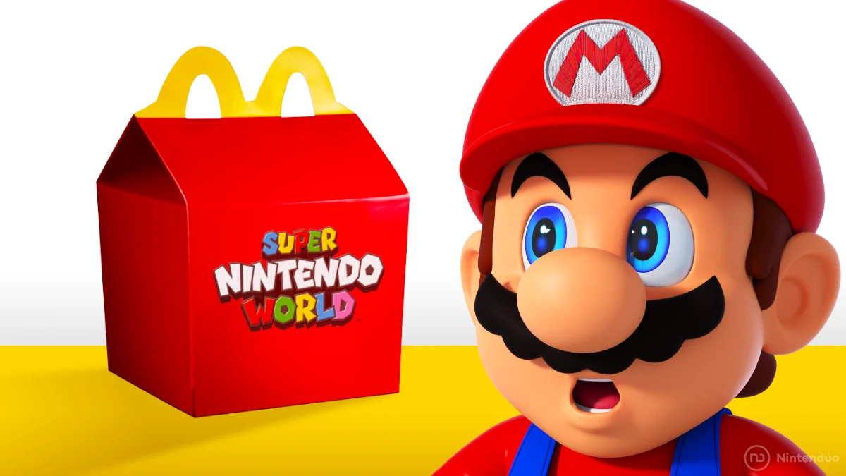 Menu McDonalds Super Nintendo World