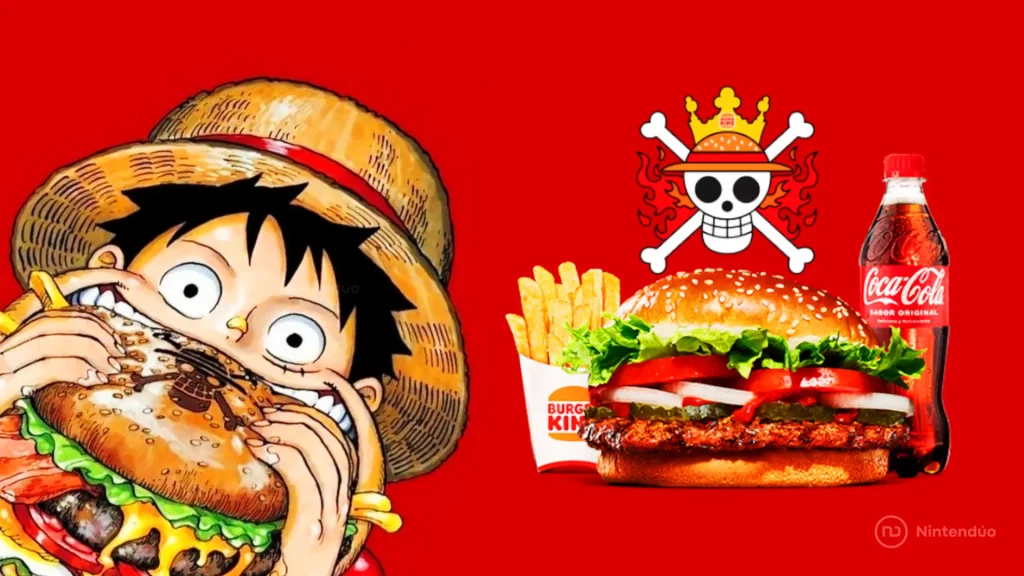 Menú Whopper One Piece Burger King