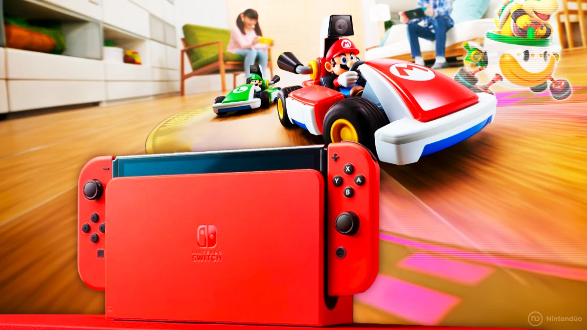 Oferta Nintendo Switch Oled Edición Mario + Mario Kart Live Home Circuit PCComponentes