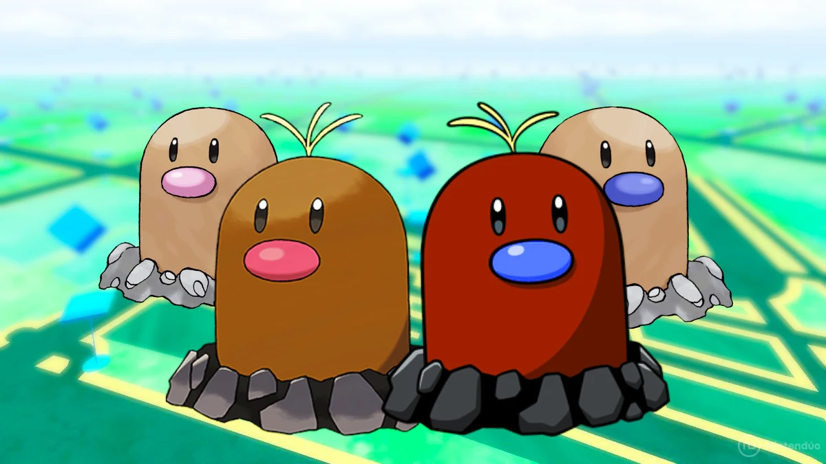 Pokemon Diglett Kanto Alola Shiny