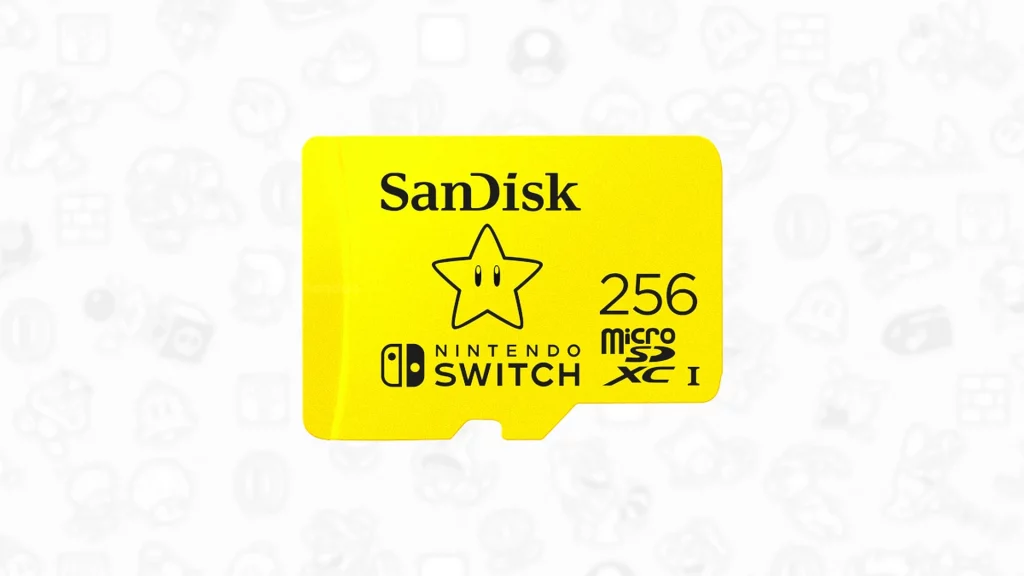 Tarjeta MicroSD SanDisk Nintendo Switch