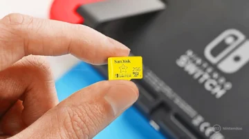 ¡Precio mínimo histórico! MicroSD de 256 GB oficial para Nintendo Switch por 22 €