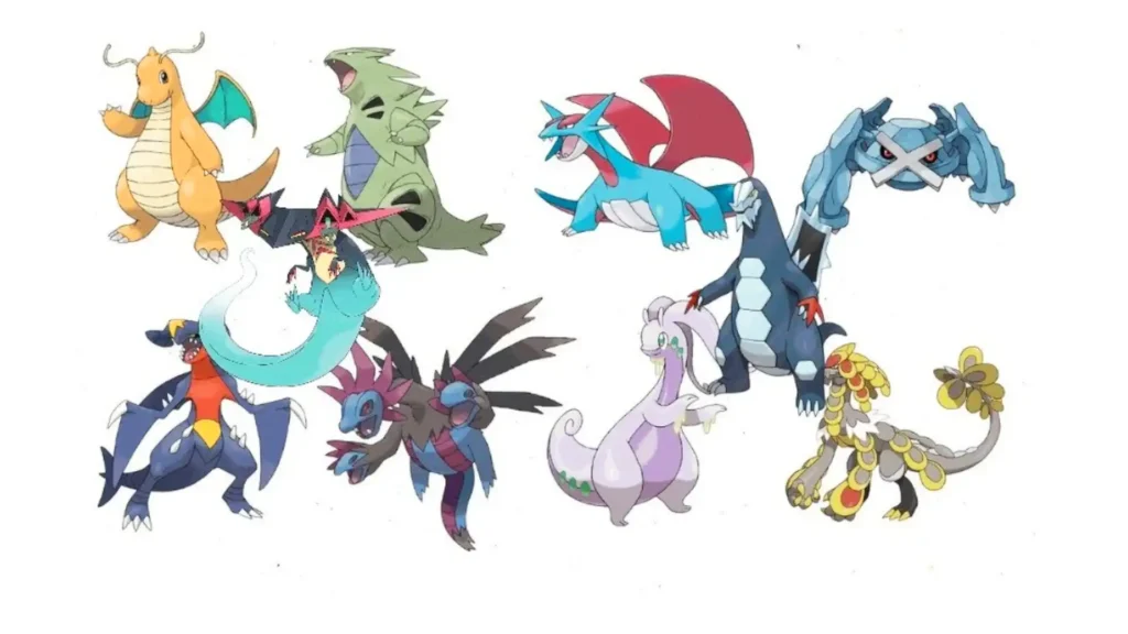 Lista Pokémon Powerhouse Pseudo-legendarios