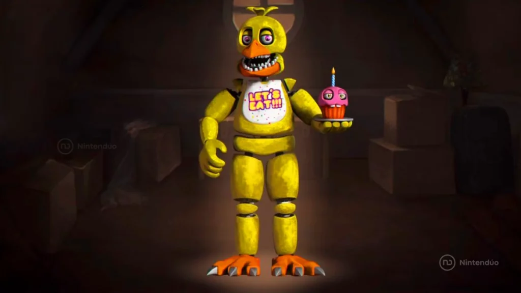 Chica Unwithered FNAF