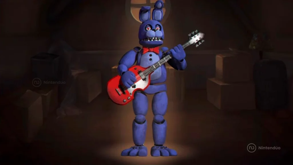 Bonnie Unwithered FNAF