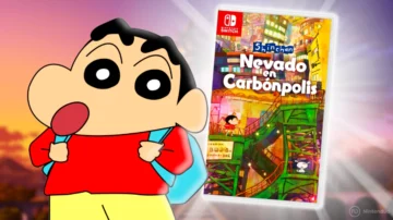 Shin Chan Nevado en Carbónpolis llega a Switch en español y físico: primeras imágenes en castellano