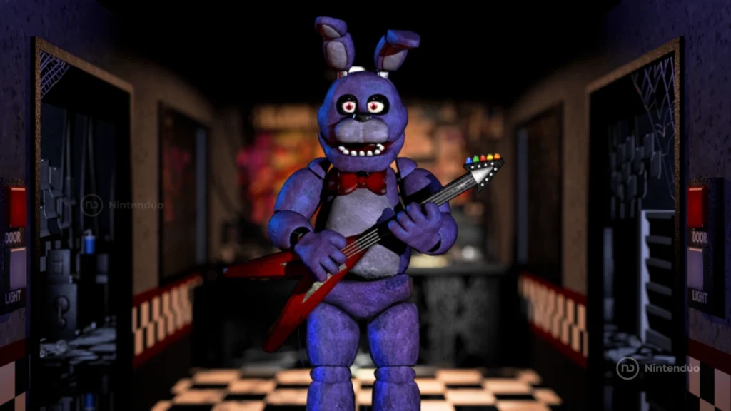 Bonnie Rabbit Animatrónico FNAF 1 Juego