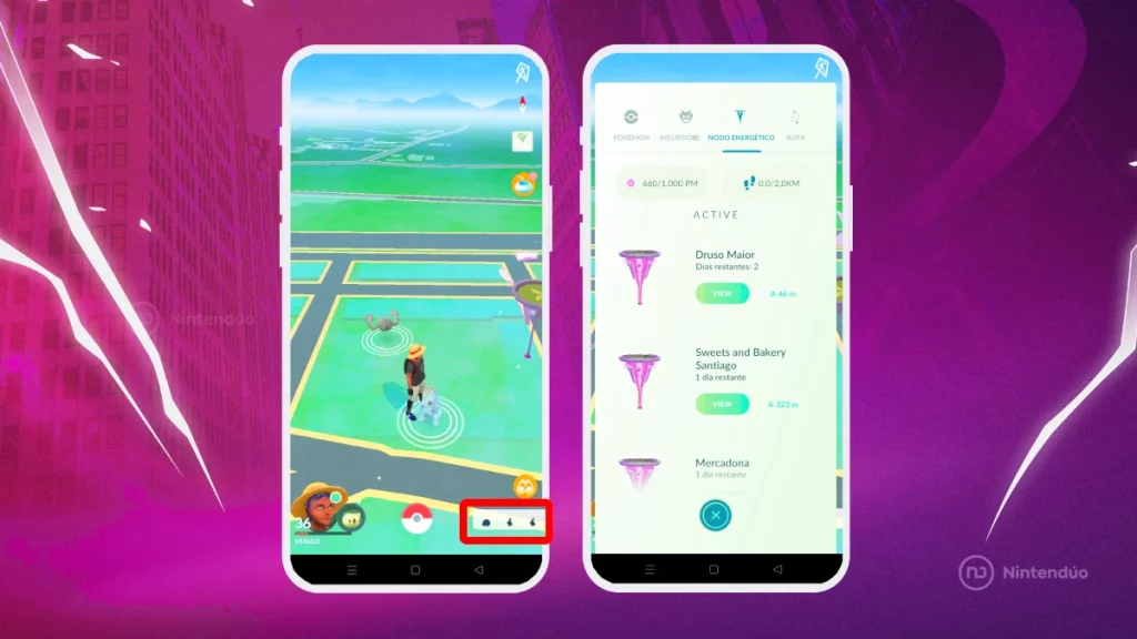 Partículas Max Caminando Pokemon GO