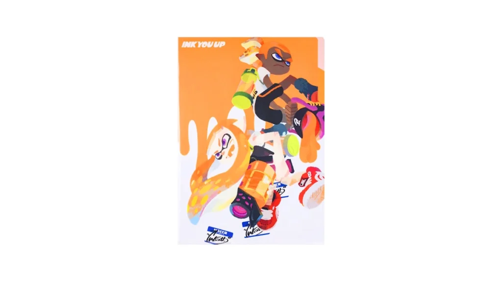 Carpeta Naranja Splatoon My Nintendo España