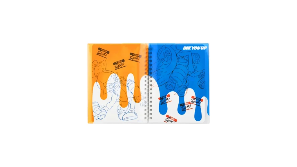 Cuaderno anillas Splatoon My Nintendo España