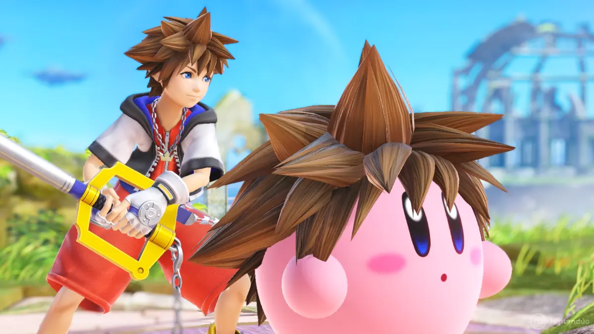 Sora Kirby Smash Bros Ultimate