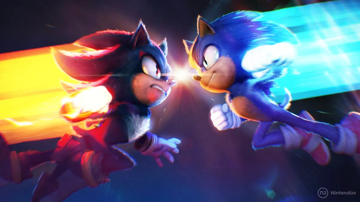 Sonic 3 Pelicula Sonic vs Shadow