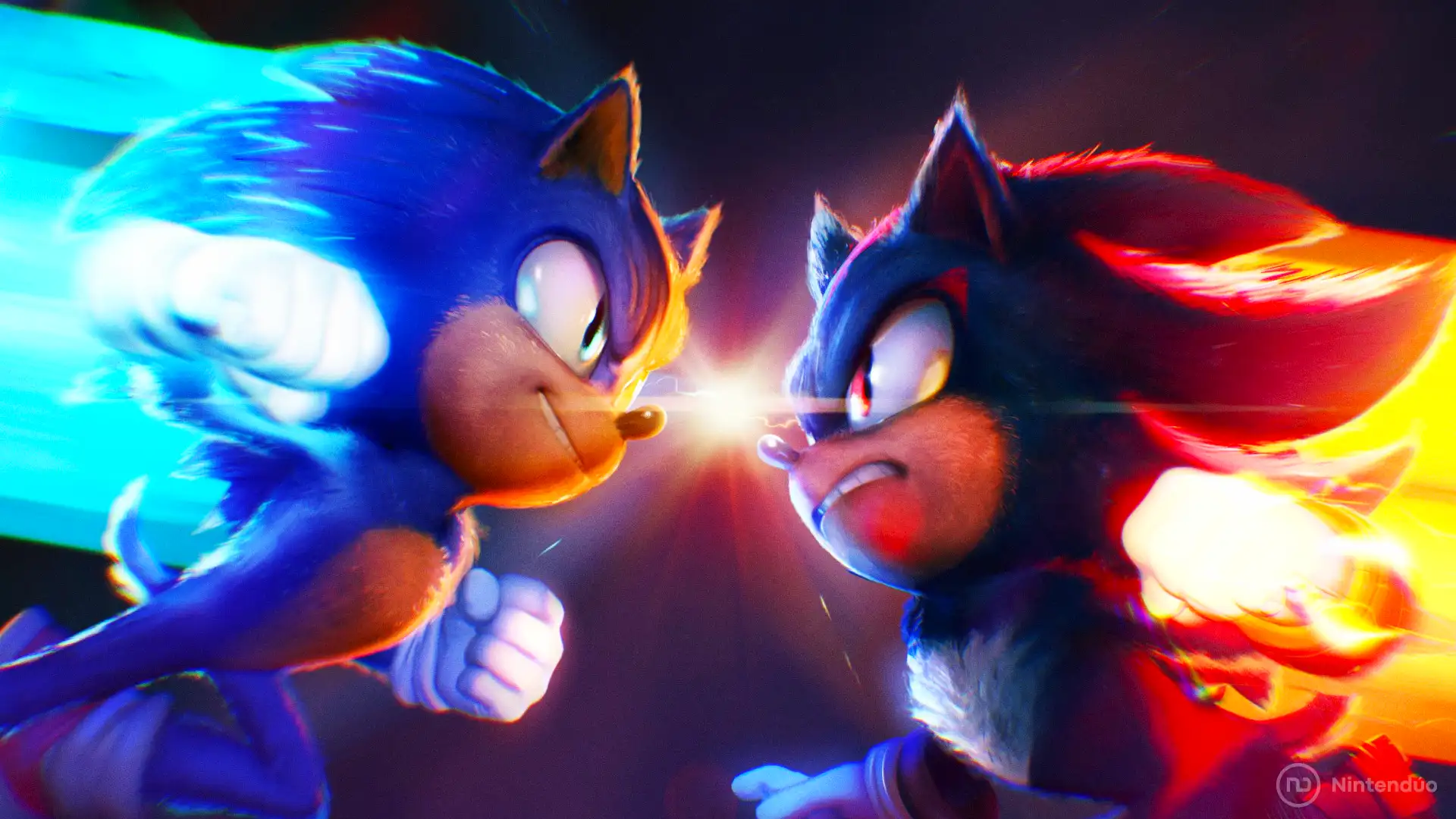 Sonic 3 Pelicula vs Shadow