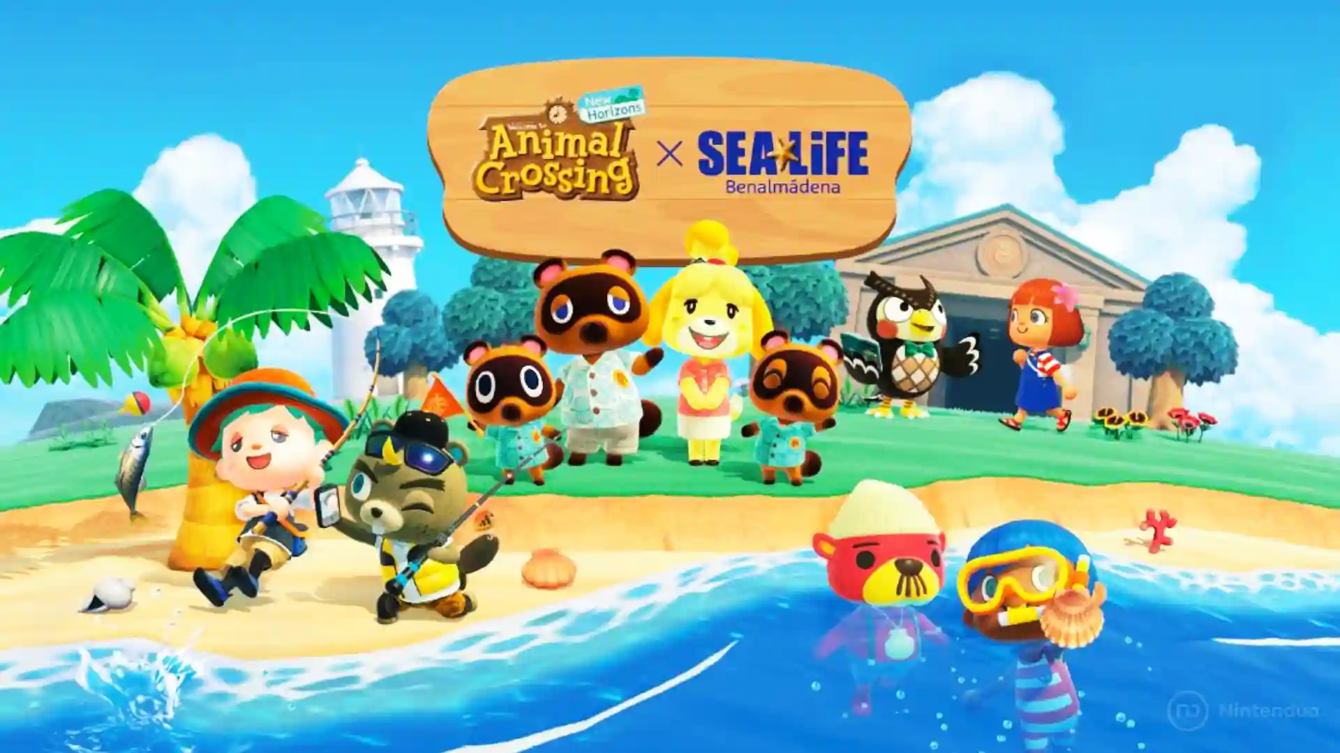 Animal Crossing se cuela en Benalmádena con una colaboración pionera en España