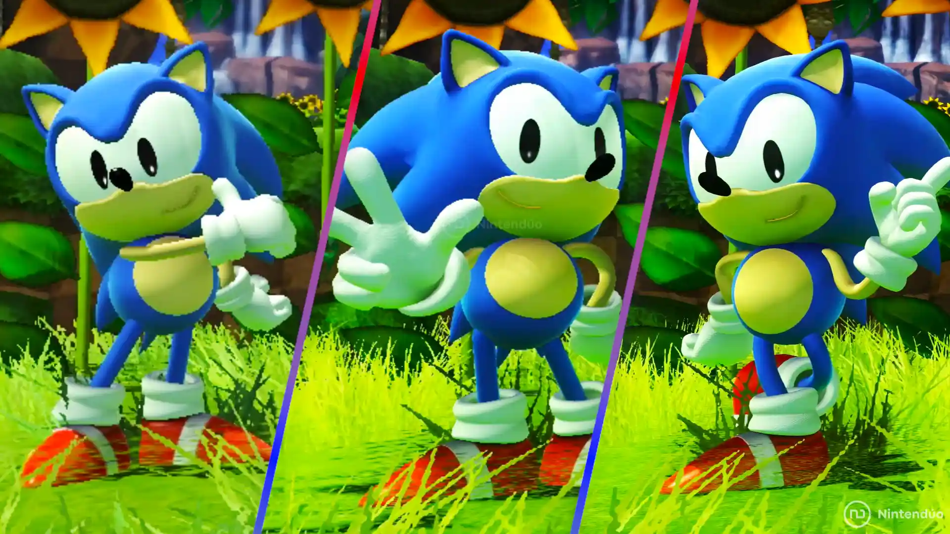 Comparativa Sonic x Shadow Generations