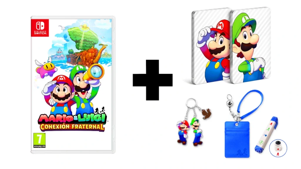 Mario Luigi Conexion Fraternal Viaje Ensueño Edicion