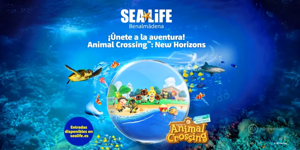 Animal Crossing x Sea Life