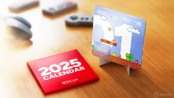 Nintendo te regala su calendario oficial de 2025 si cumples un sencillo requisito